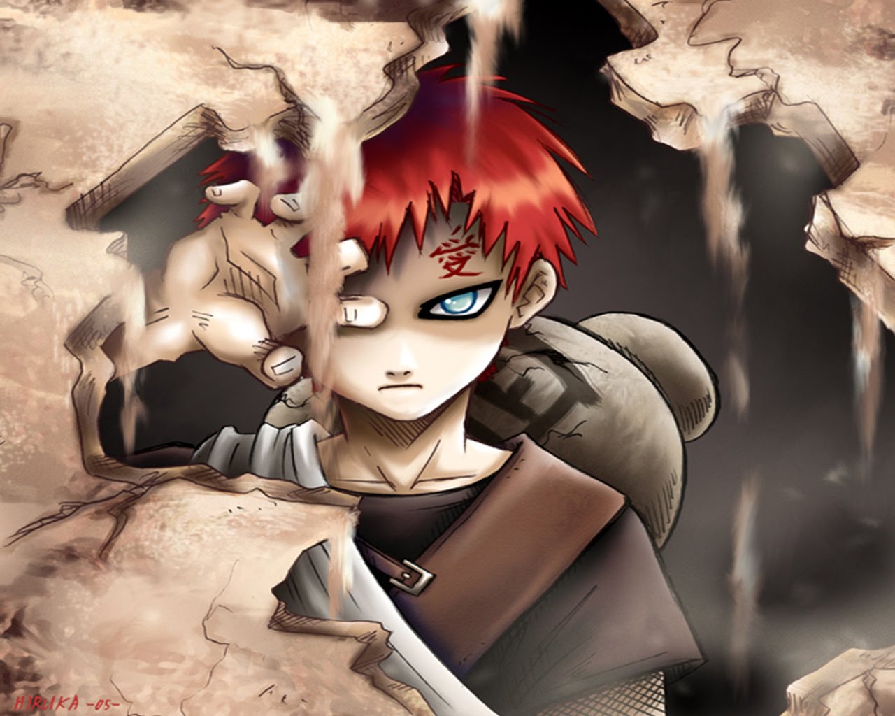 Gaara Of The Sand - 1280x1024 - jpeg Gaara Of The Sand
